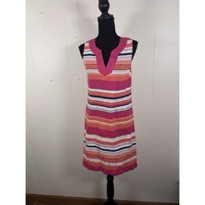 Tommy Bahama Women's Bold and Bolder Shift Dress‎ Rose Bed Size S Small